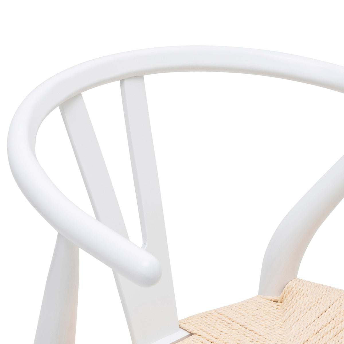 W&F Collection | Weave Chair (White, Single)