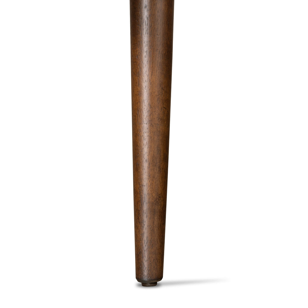 W&F Collection | Luca Leather Bench (Cocoa Brown)