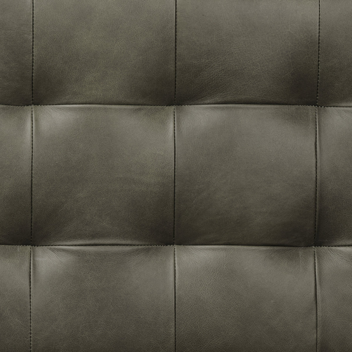 W&F Collection | Luca Leather Bench (Olivine Green)