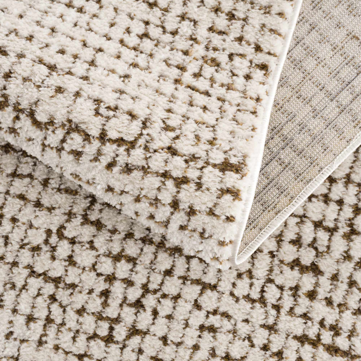 W&F Collection | Keita Cream & Brown Area Rug
