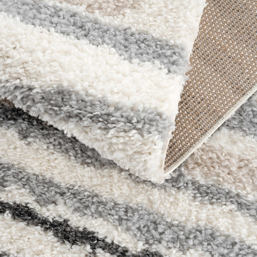W&F Collection | Zoya Irregular Striped Area Rug