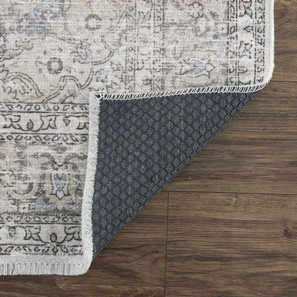 W&F Collection | Cream Holi-2301 Washable Area Rug