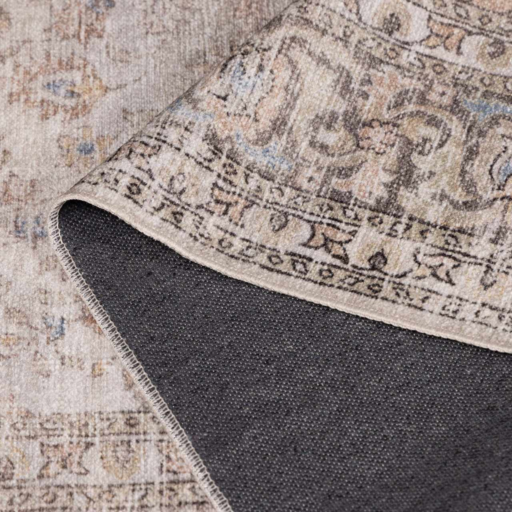 W&F Collection | Cream Holi-2301 Washable Area Rug