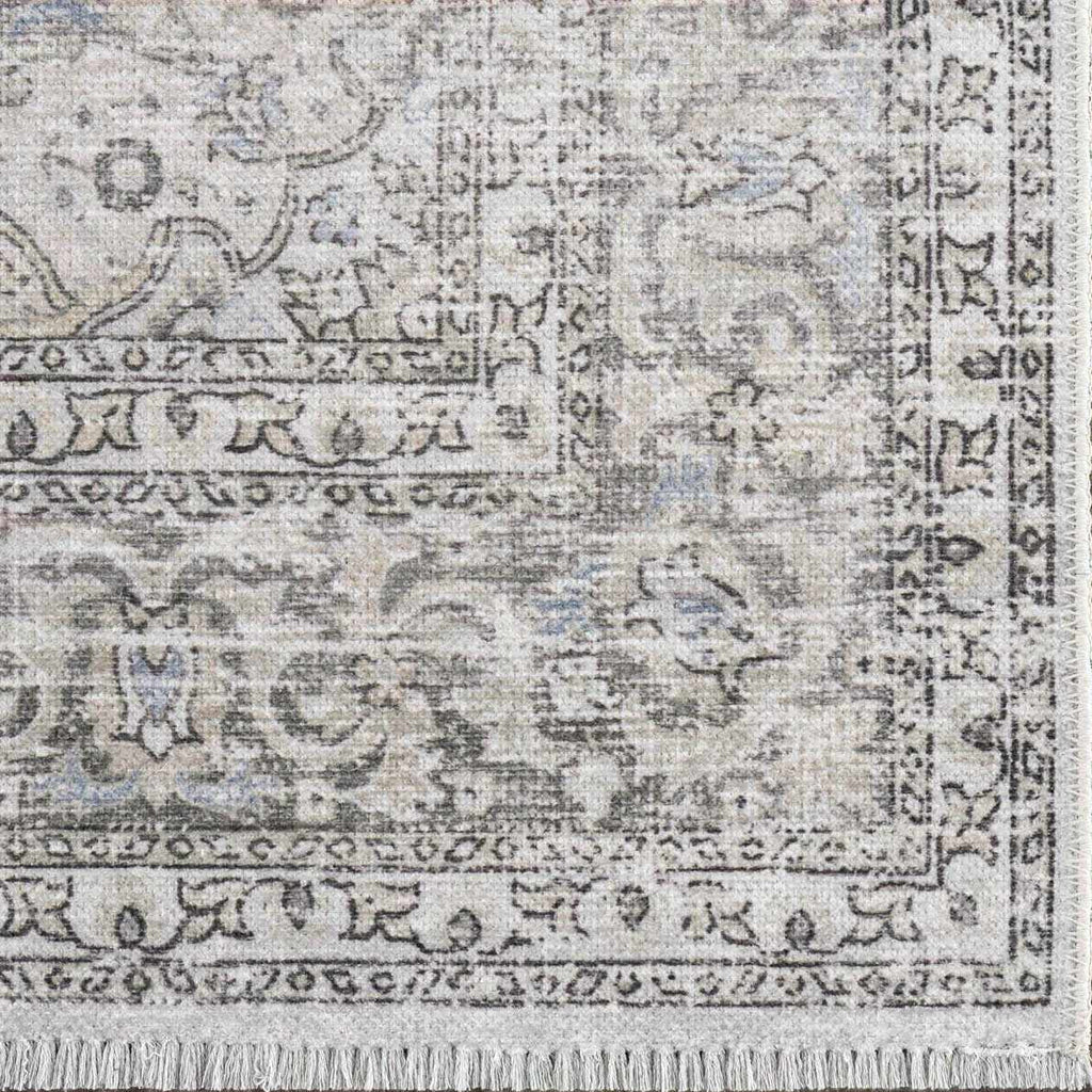 W&F Collection | Cream Holi-2301 Washable Area Rug