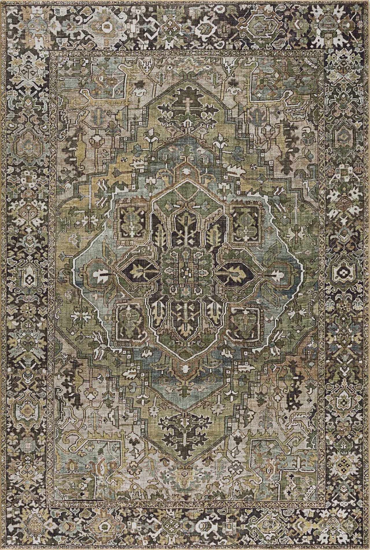 W&F Collection | Neyland Sage Green Area Rug