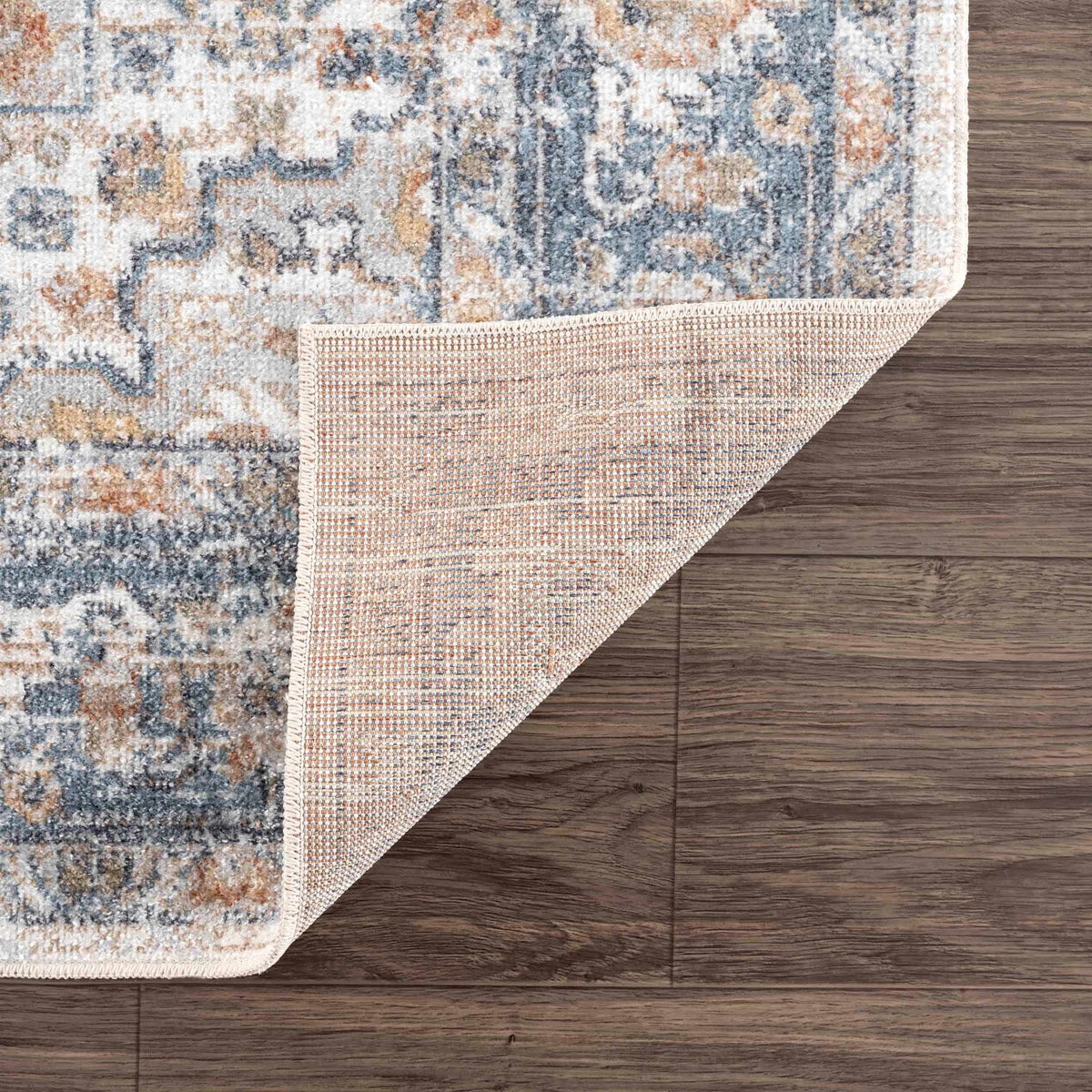 W&F Collection | Ezri Cream Washable Area Rug