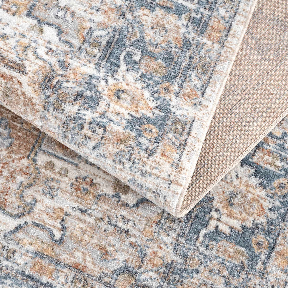 W&F Collection | Ezri Cream Washable Area Rug