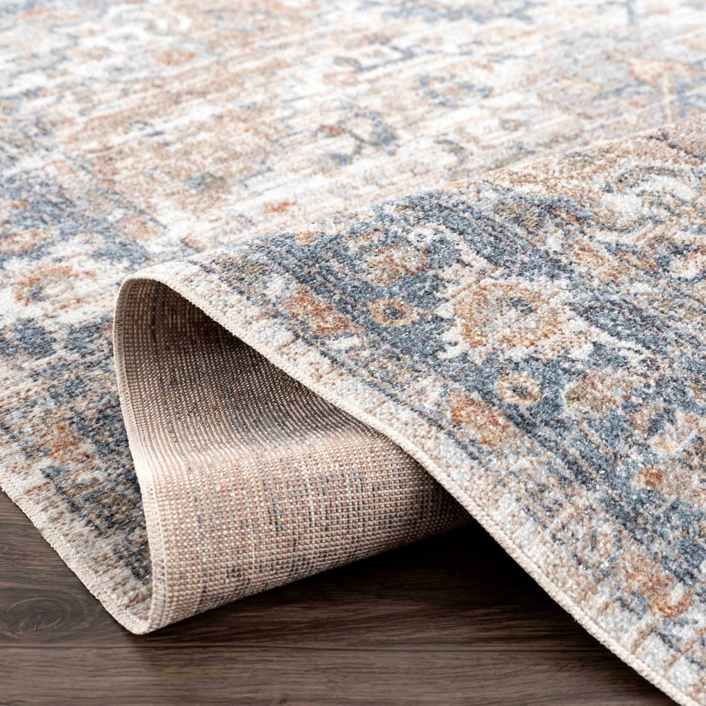 W&F Collection | Ezri Cream Washable Area Rug