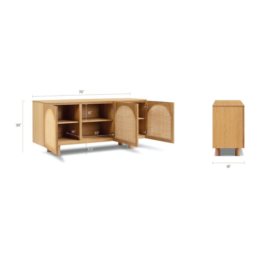 W&F Collection | Archi Sideboard (Oak)