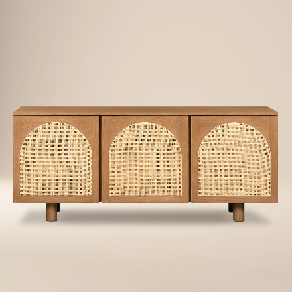 W&F Collection | Archi 70" Sideboard (Timber Brown)