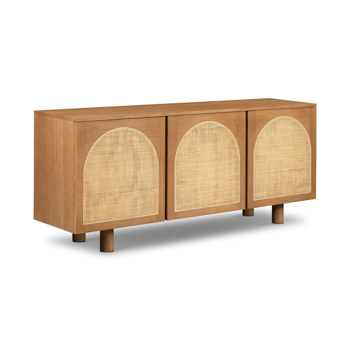 W&F Collection | Archi 70" Sideboard (Timber Brown)