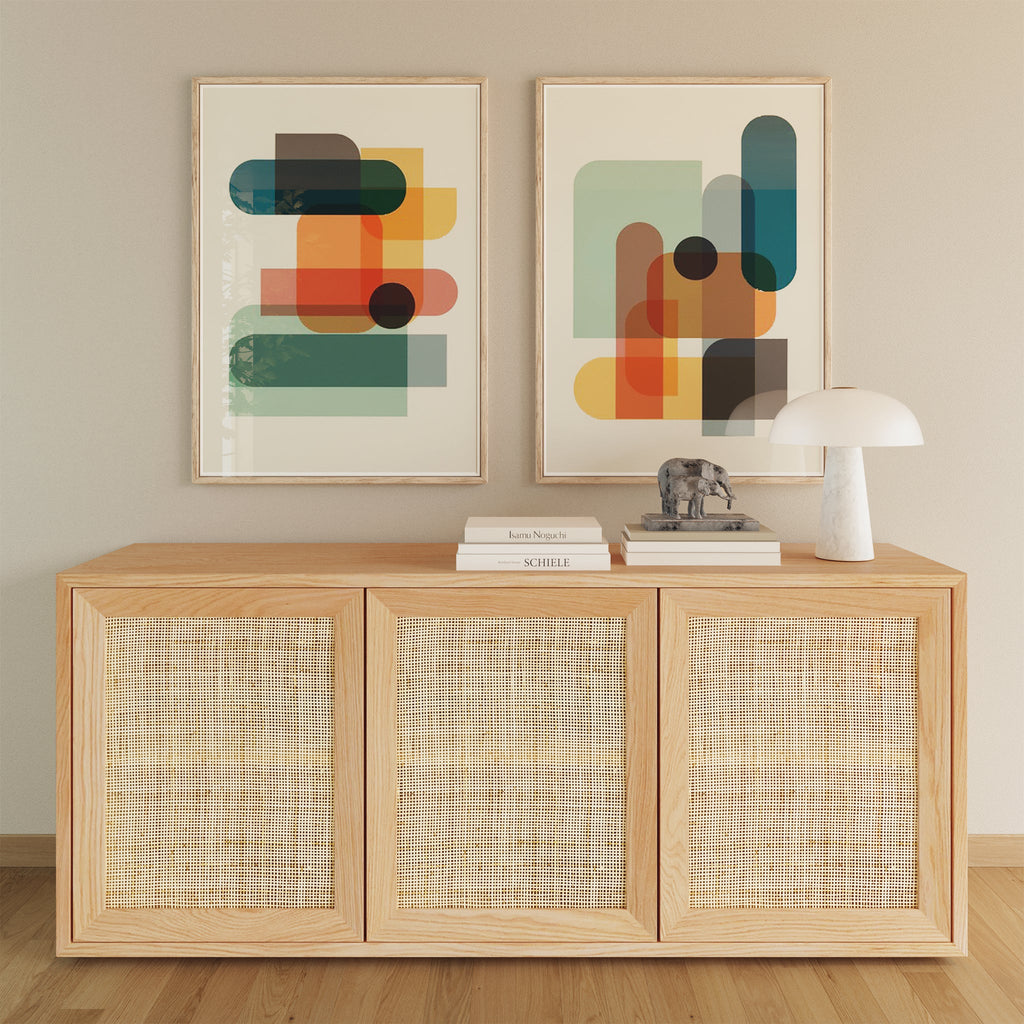 W&F Collection | Tate 76" Sideboard (Oak)