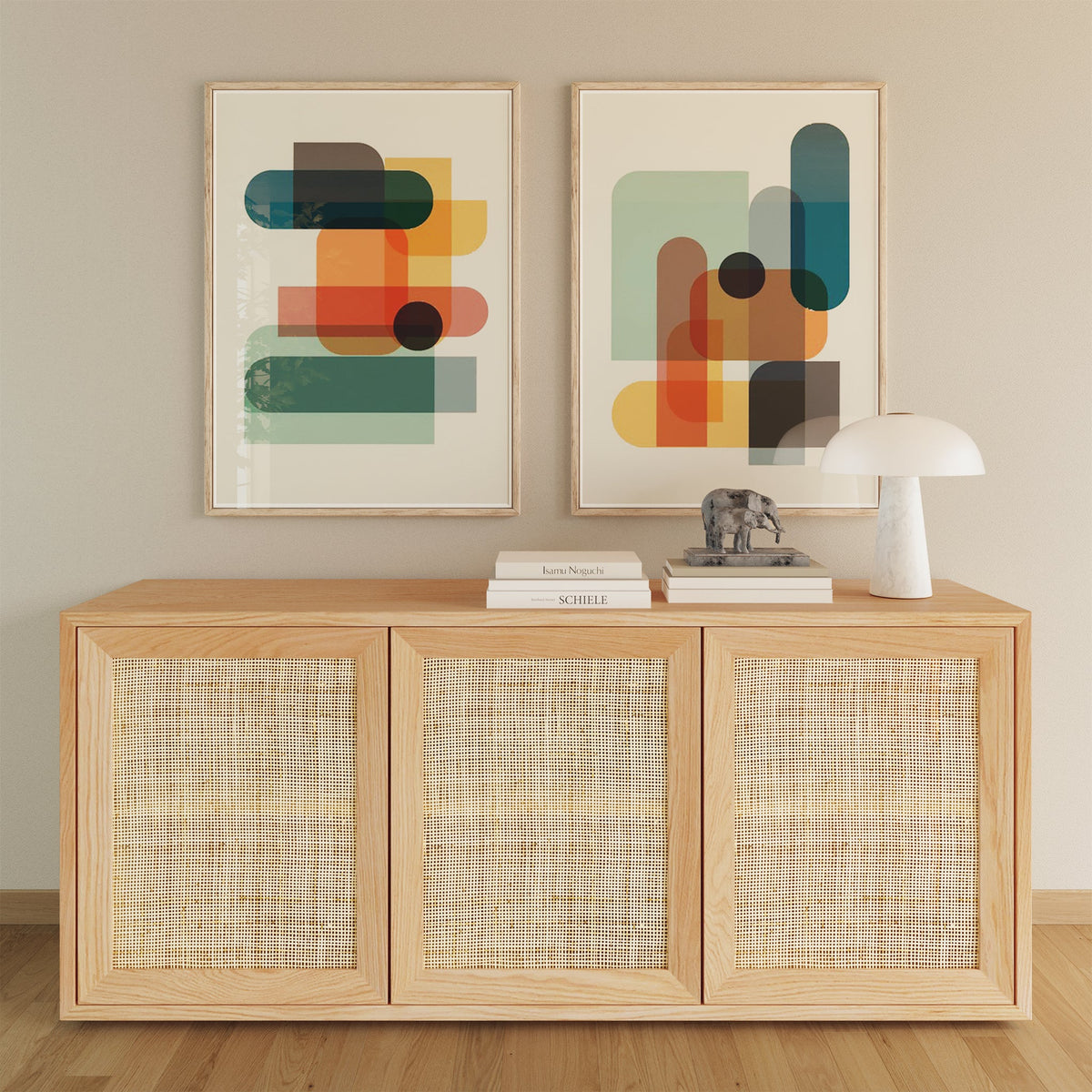 W&F Collection | Tate 76" Sideboard (Oak)