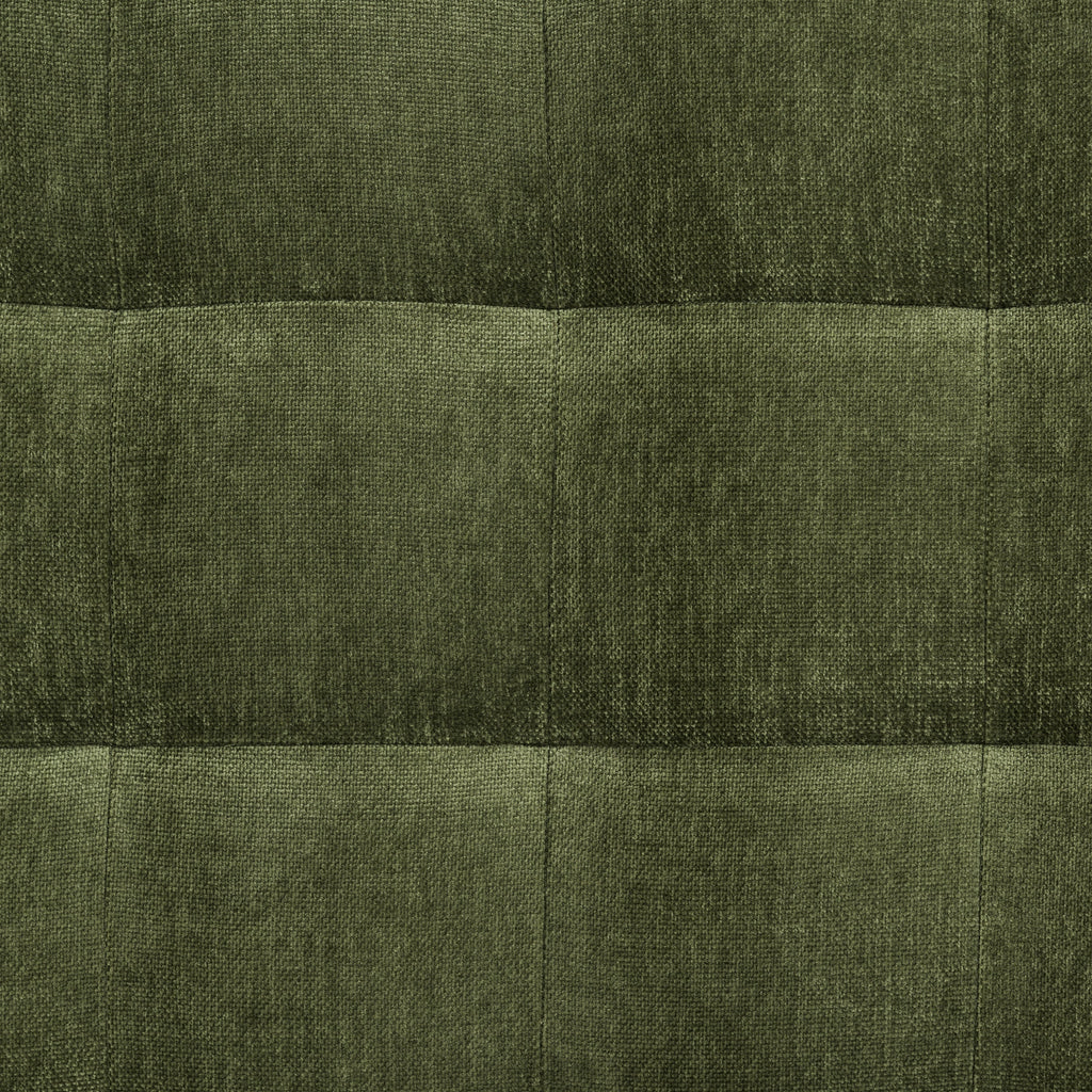 W&F Collection | Luca Fabric Bench (Distressed Green)