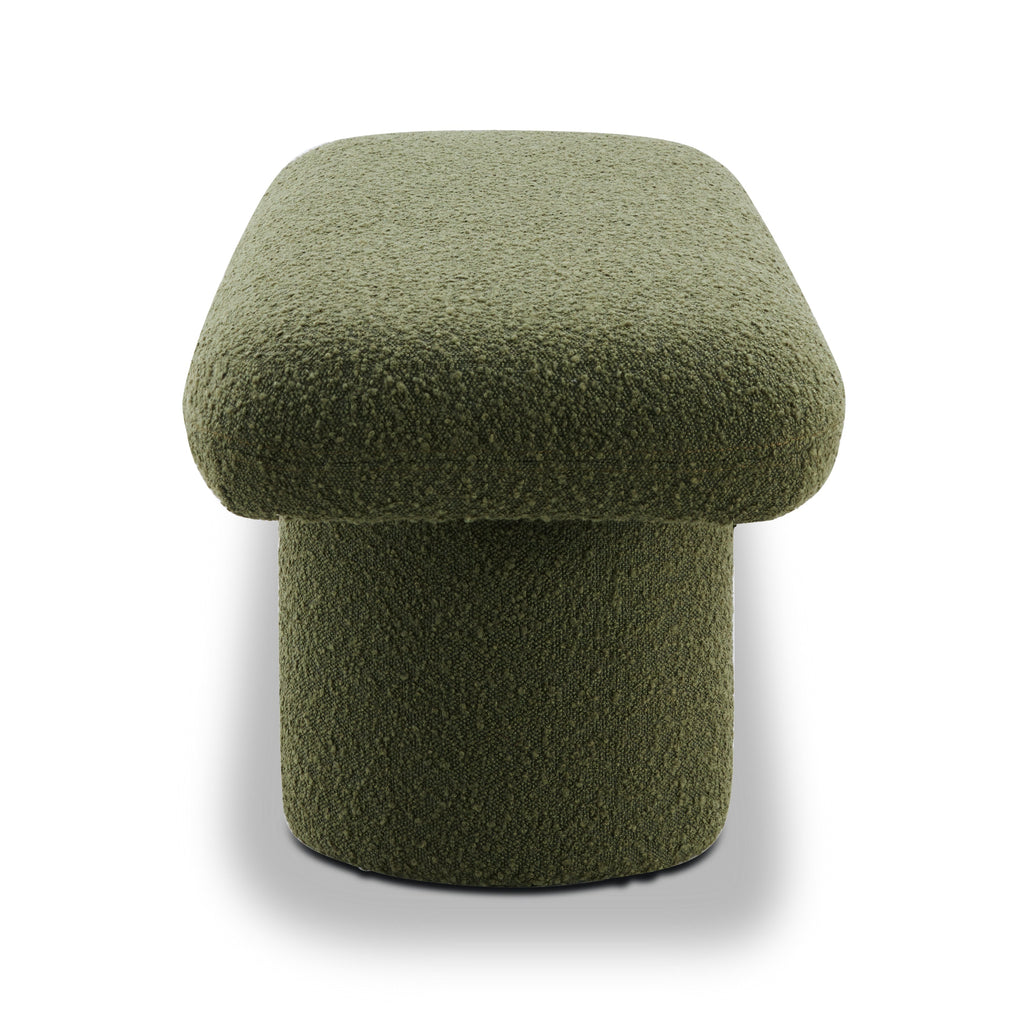 W&F Collection | Este Bench (Fern Green Boucle)