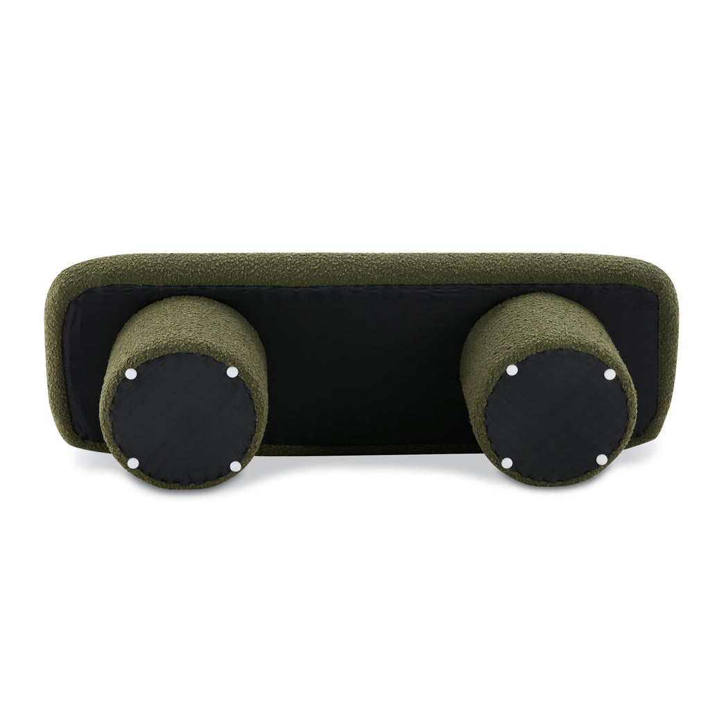 W&F Collection | Este Bench (Fern Green Boucle)