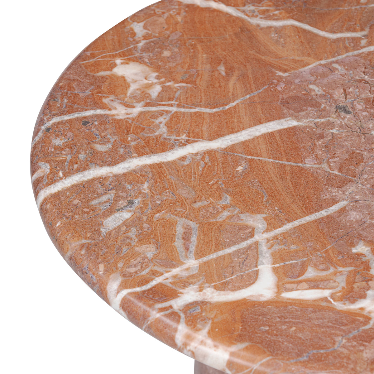 W&F Collection | Wels End Table (Jasper Red)