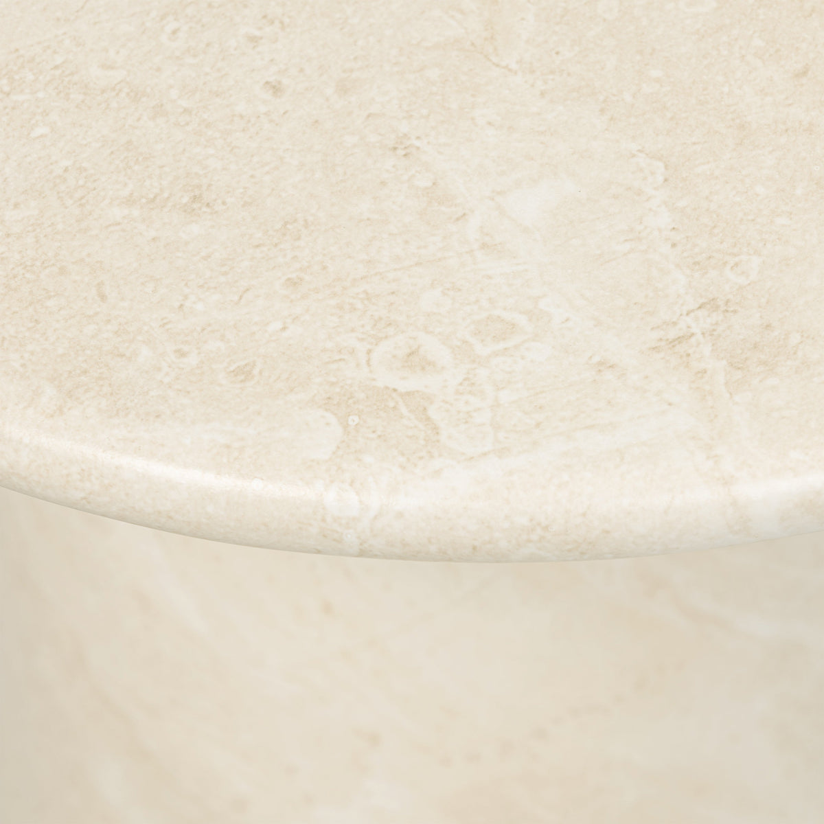 W&F Collection | Wels End Table (Sandstone White)
