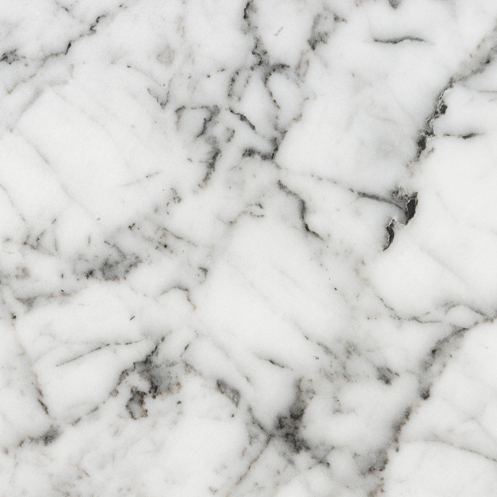 W&F Collection | Wels End Table (White Marble)