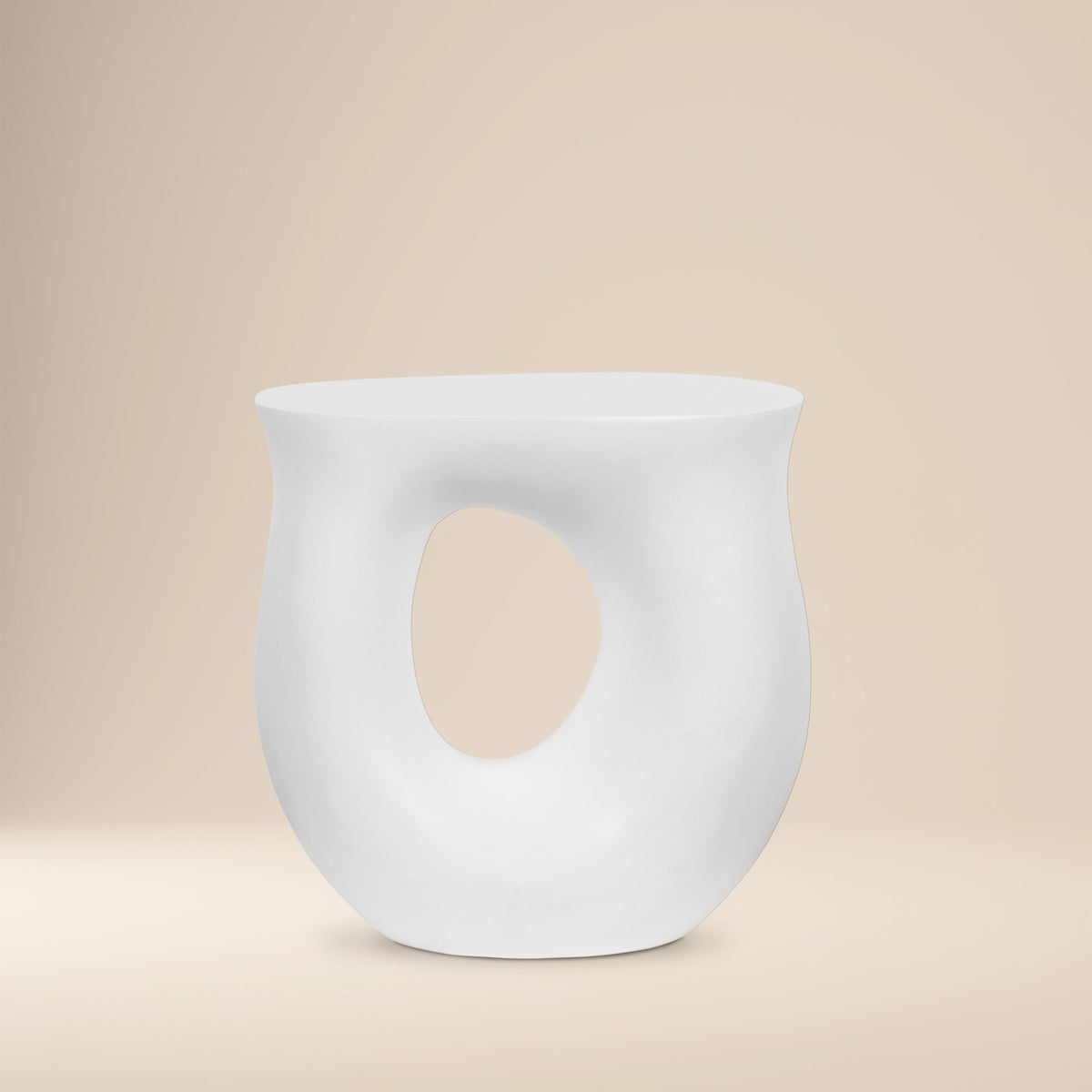 W&F Collection | Minori Side Table (White)