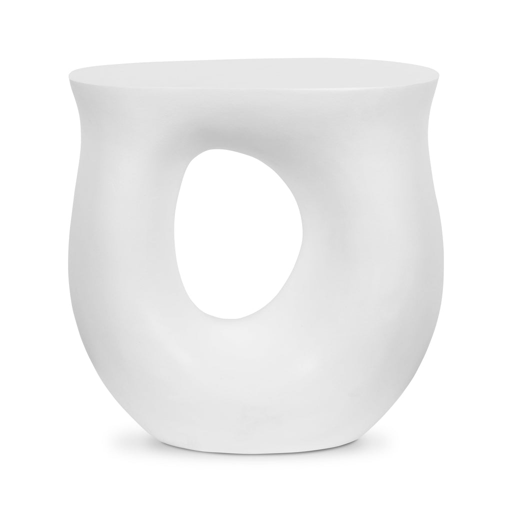 W&F Collection | Minori Side Table (White)