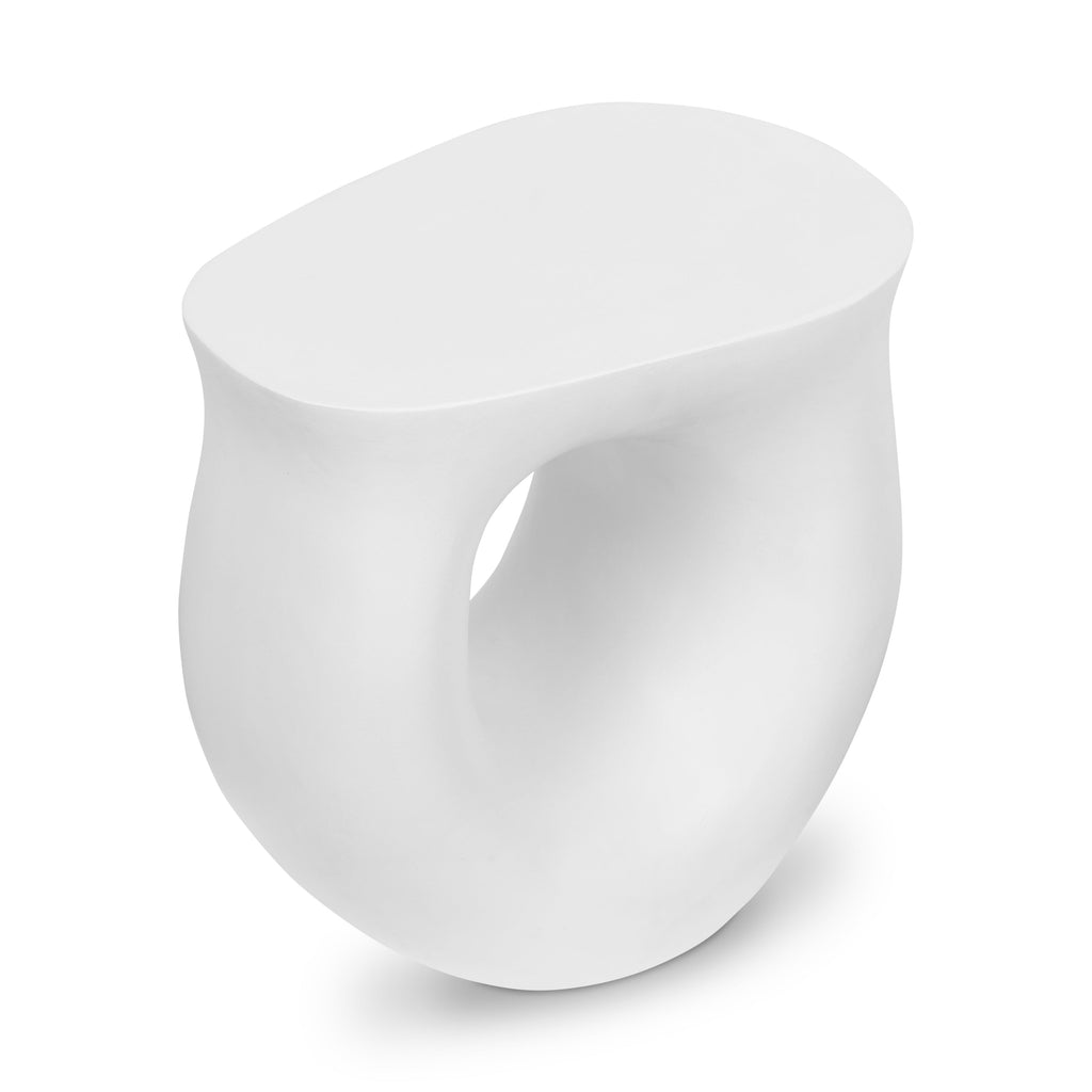 W&F Collection | Minori Side Table (White)