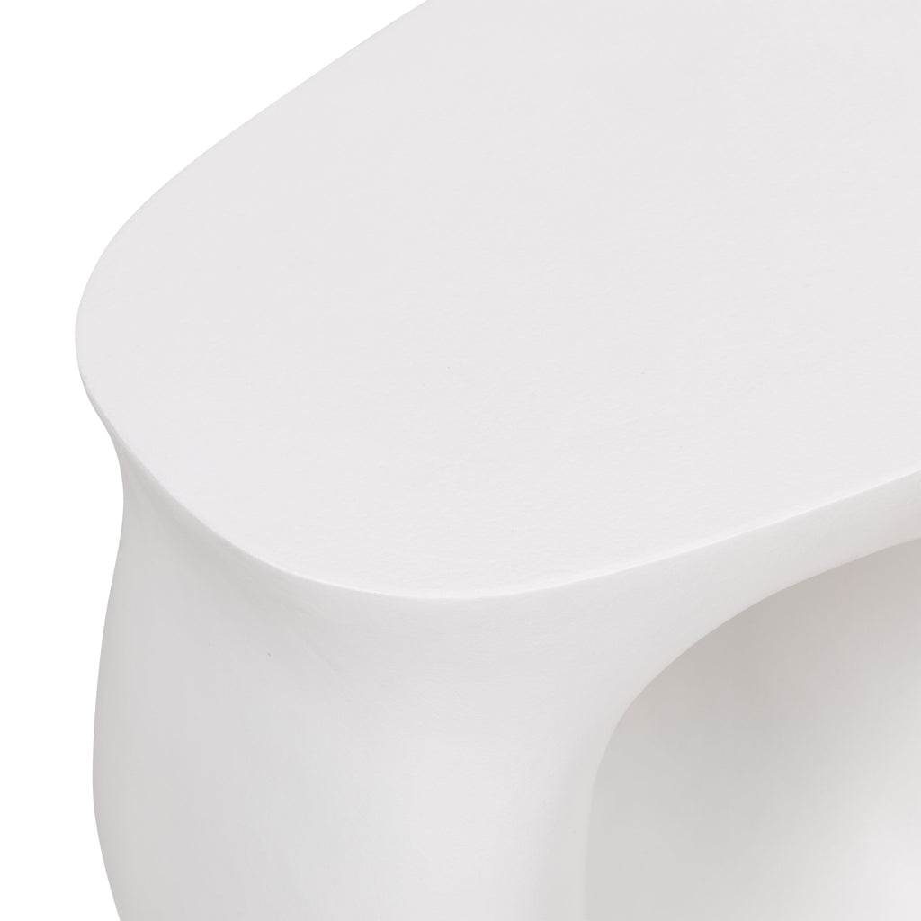 W&F Collection | Minori Side Table (White)
