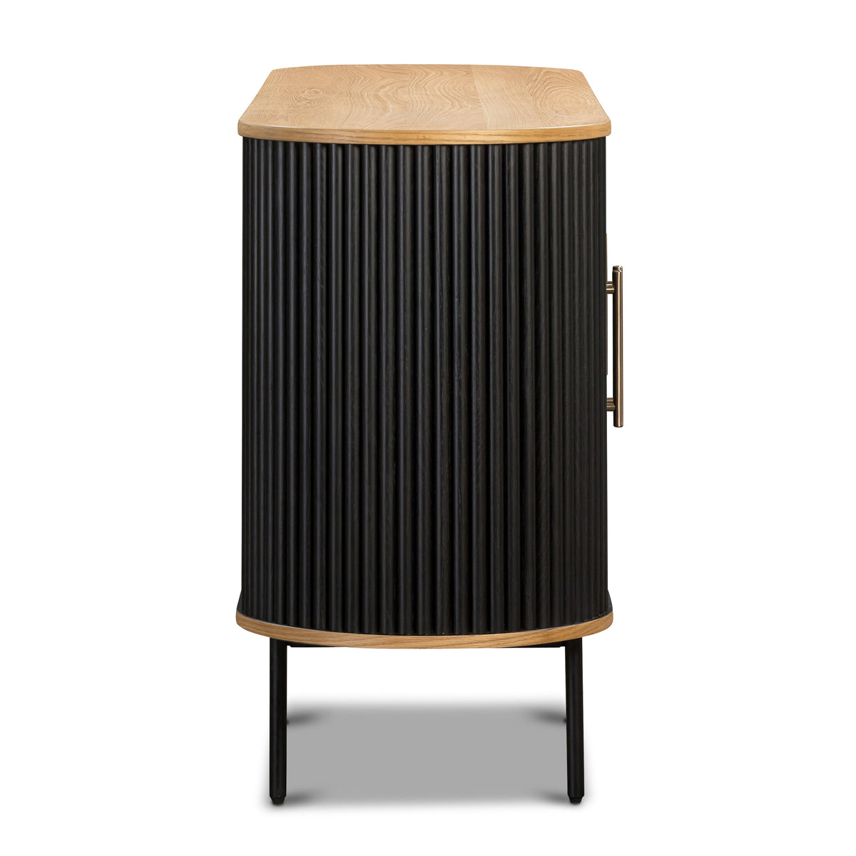 W&F Collection | Noir 65" Sideboard (Black)