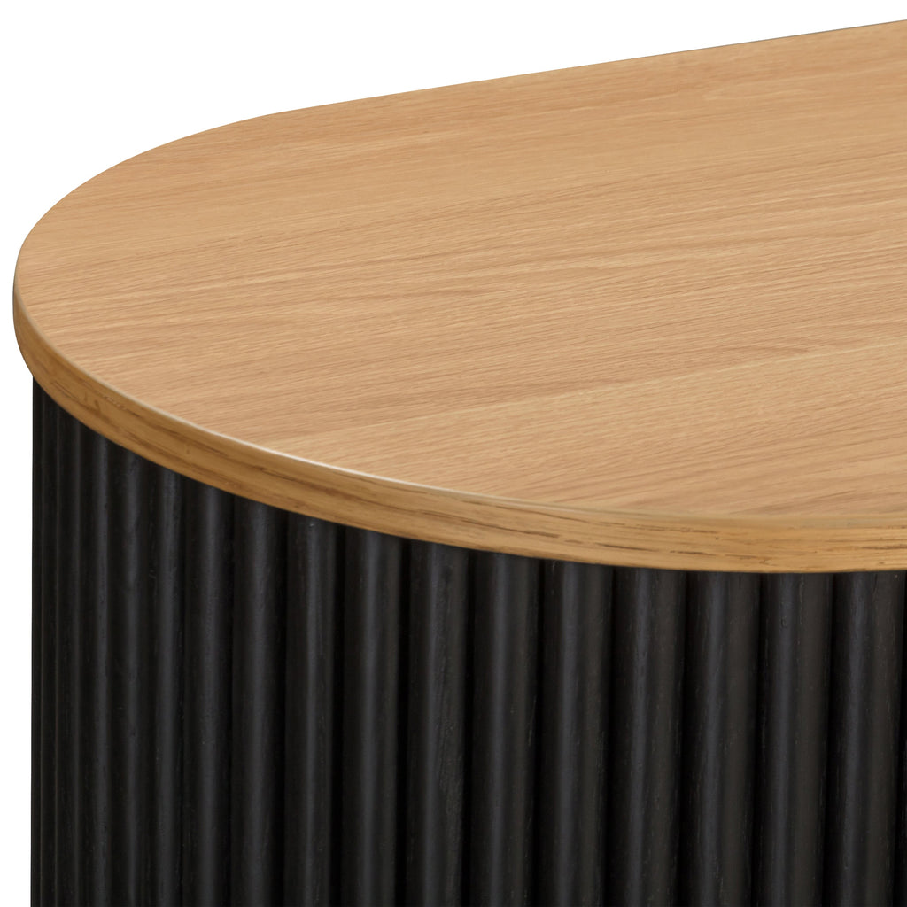 W&F Collection | Noir 65" Sideboard (Black)