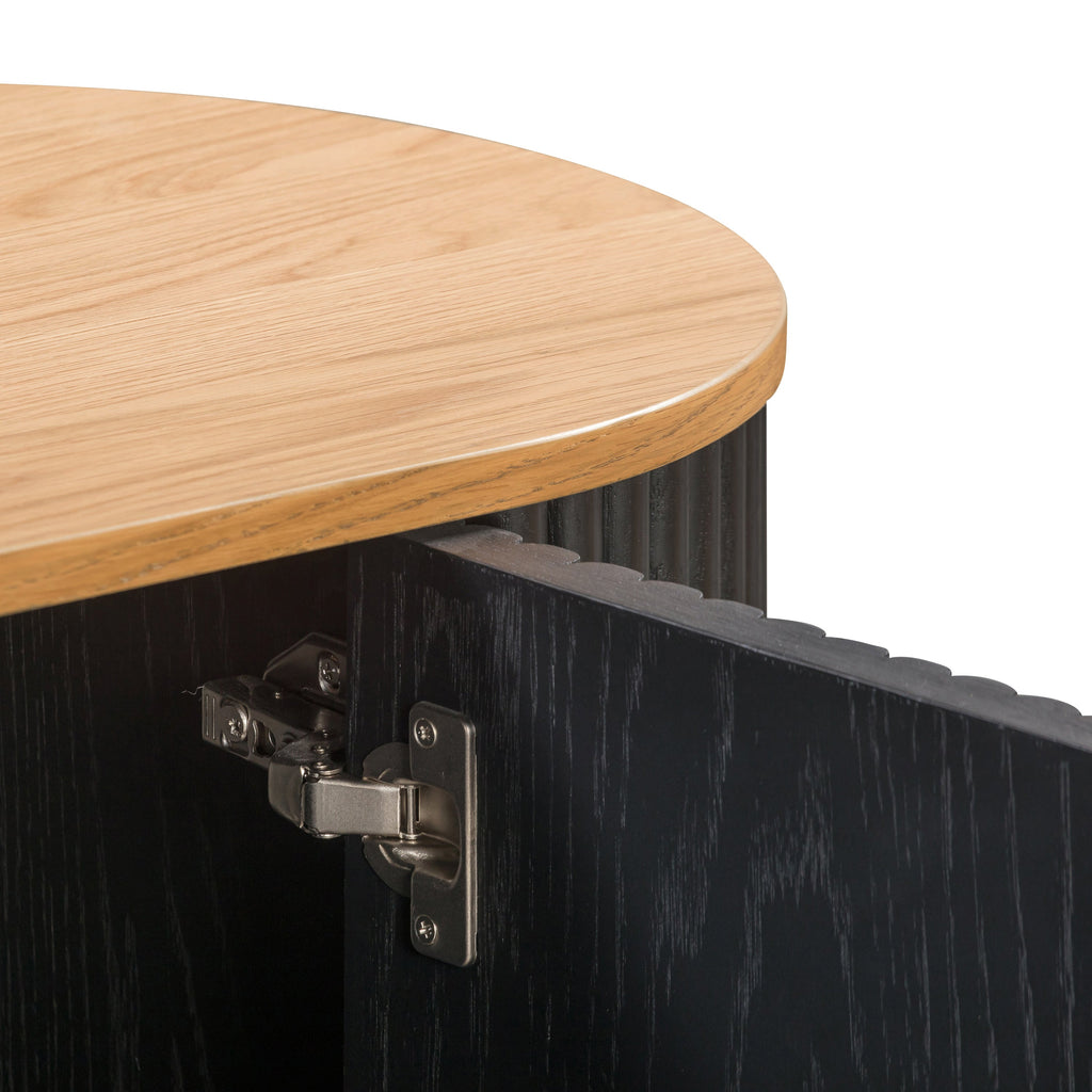 W&F Collection | Noir 65" Sideboard (Black)