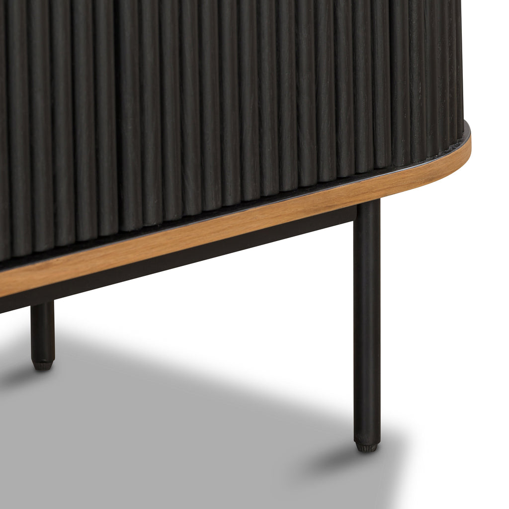 W&F Collection | Noir 65" Sideboard (Black)