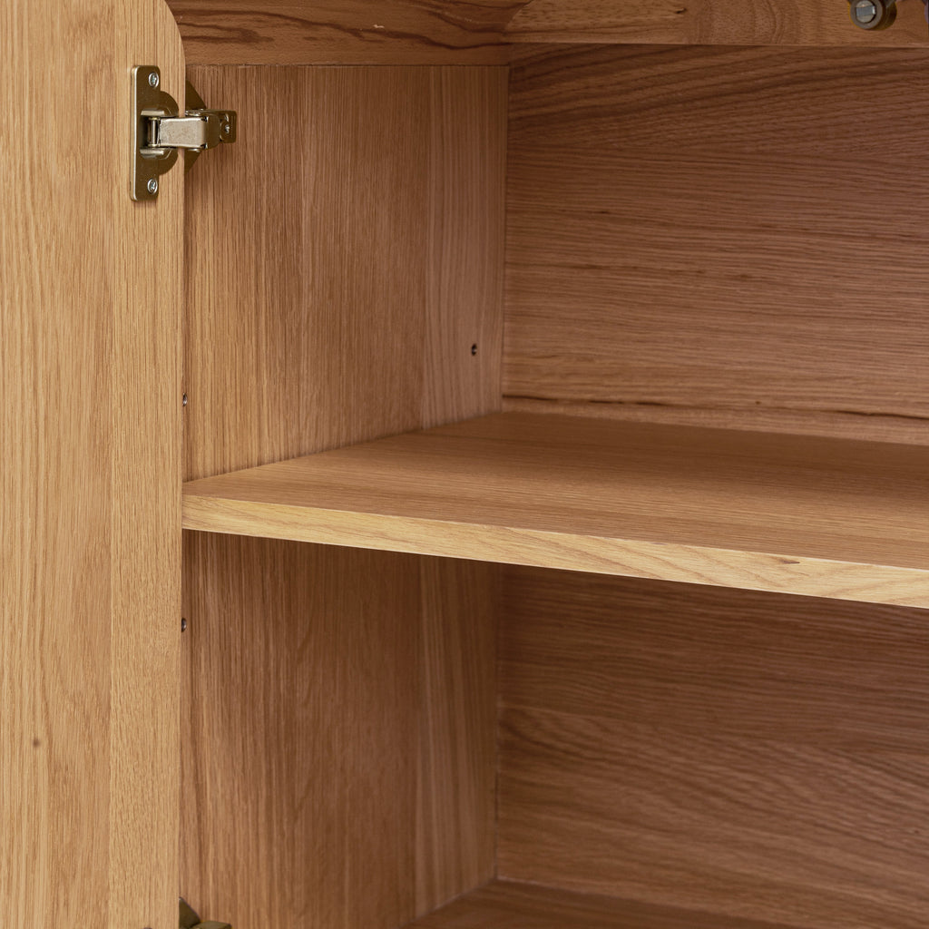 W&F Collection | Cirq 70" Sideboard (Natural)
