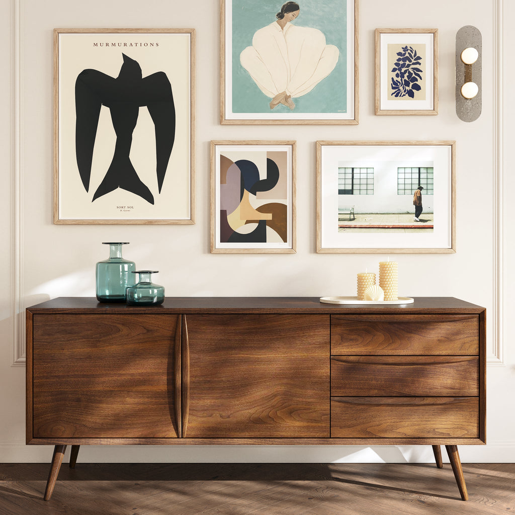 W&F Collection | Cura 71" Sideboard (Walnut)