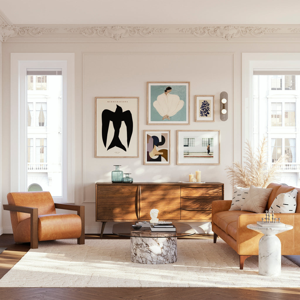 W&F Collection | Cura 71" Sideboard (Walnut)