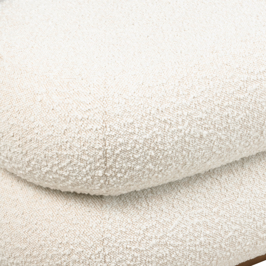 W&F Collection | Varde Bench (Froth White Boucle)