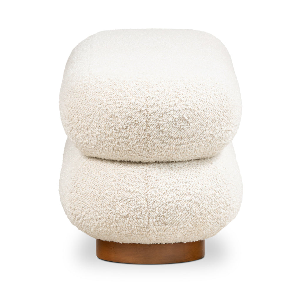 W&F Collection | Varde Bench (Froth White Boucle)