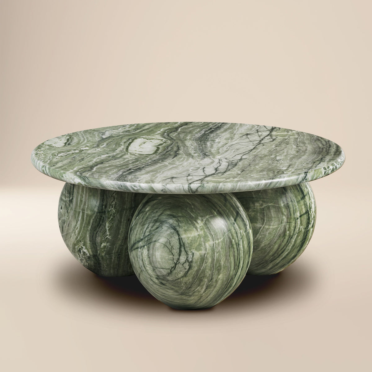 W&F Collection | Marmo Coffee Table (Seaweed Green)