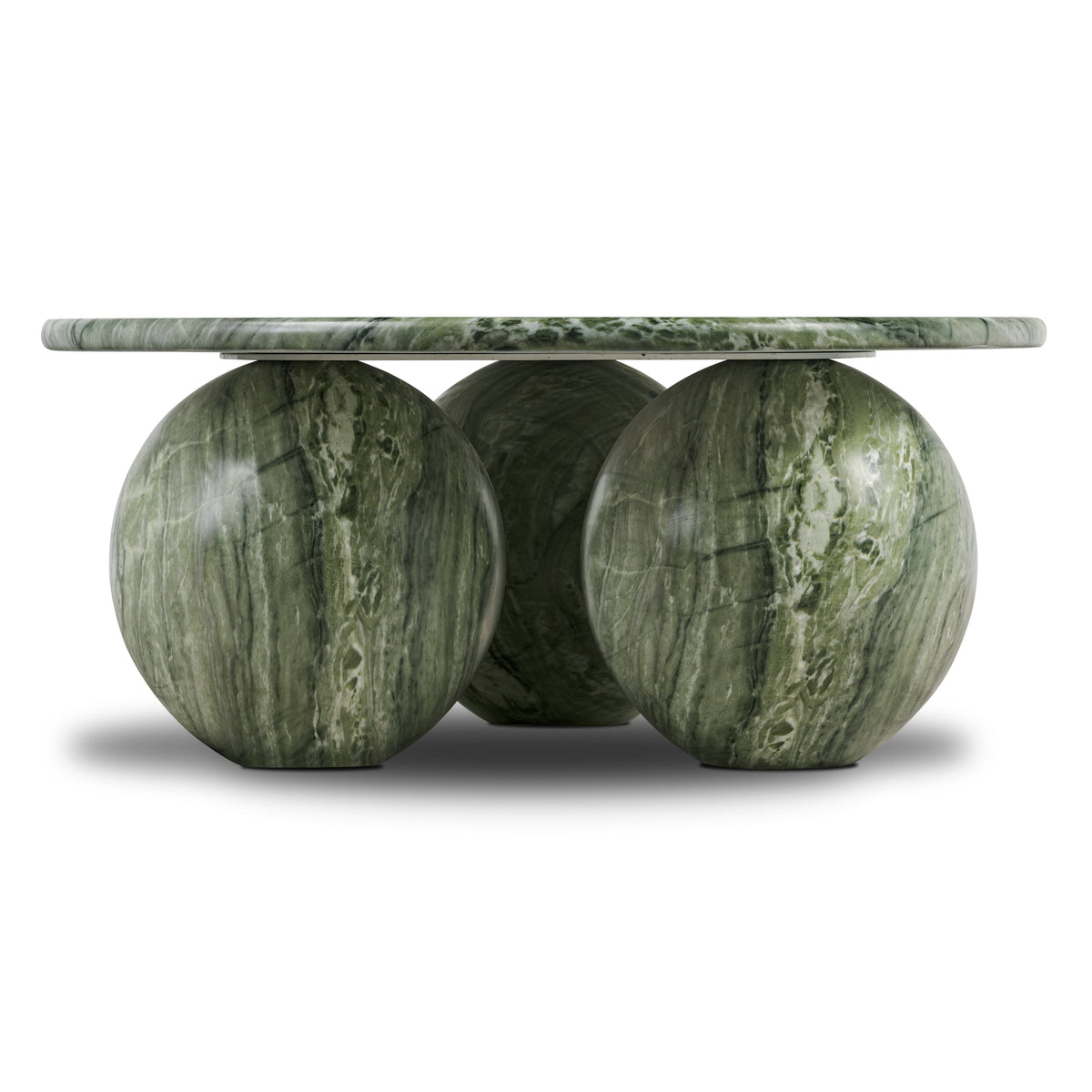 W&F Collection | Marmo Coffee Table (Seaweed Green)
