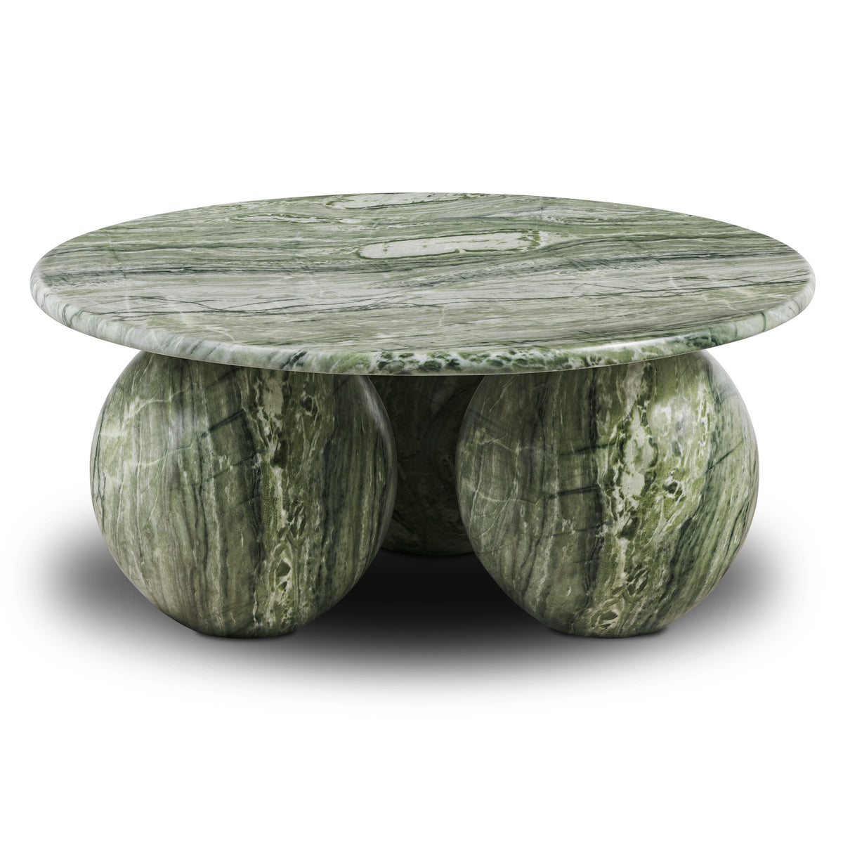 W&F Collection | Marmo Coffee Table (Seaweed Green)
