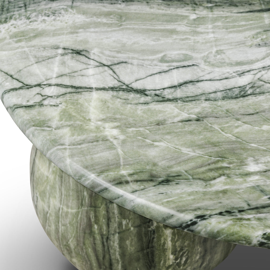 W&F Collection | Marmo Coffee Table (Seaweed Green)