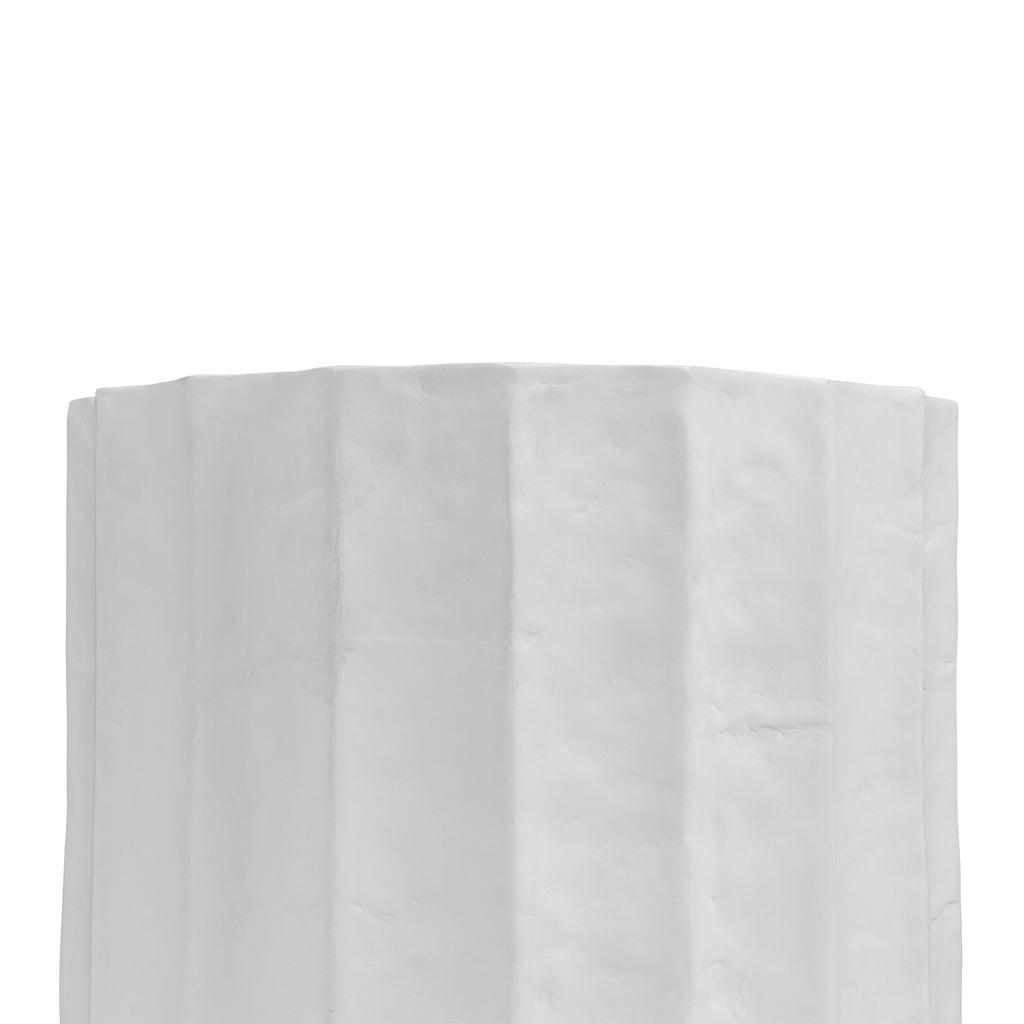 W&F Collection | Kavala Side Table (Ivory Concrete)