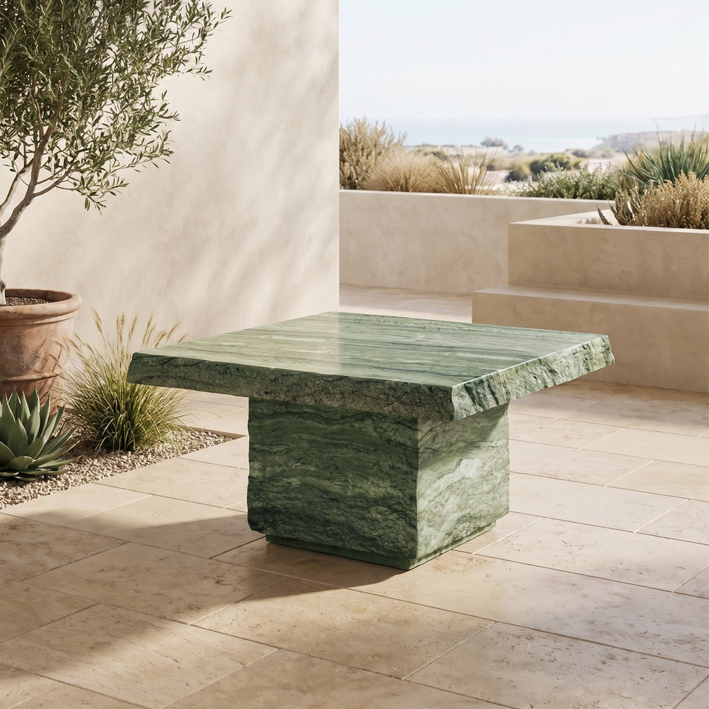 W&F Collection | Stilo 35" Coffee Table (Seaweed Green)