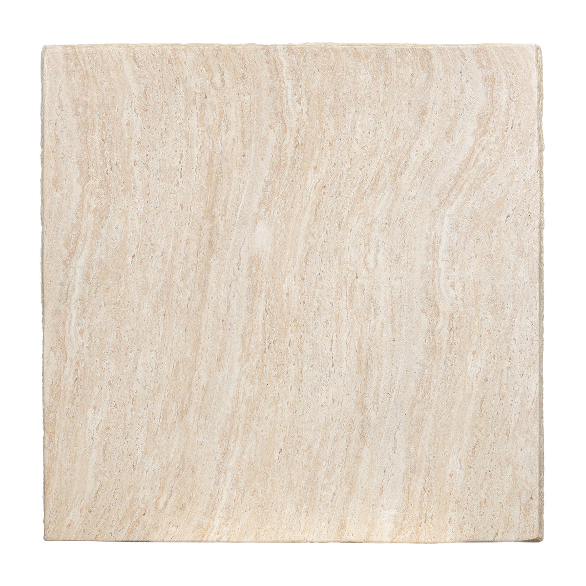 W&F Collection | Stilo 35" Coffee Table (Travertine)