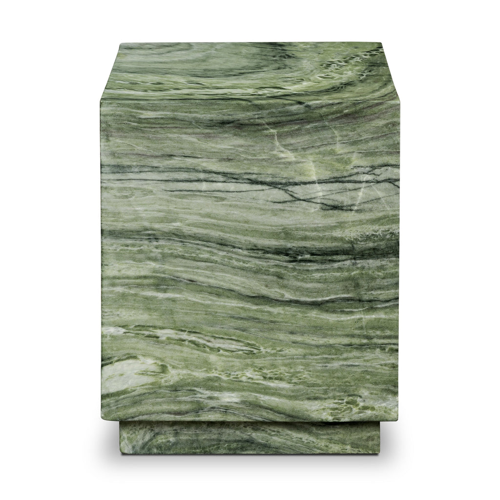 W&F Collection | Stova 13.75" Side Table (Seaweed Green)