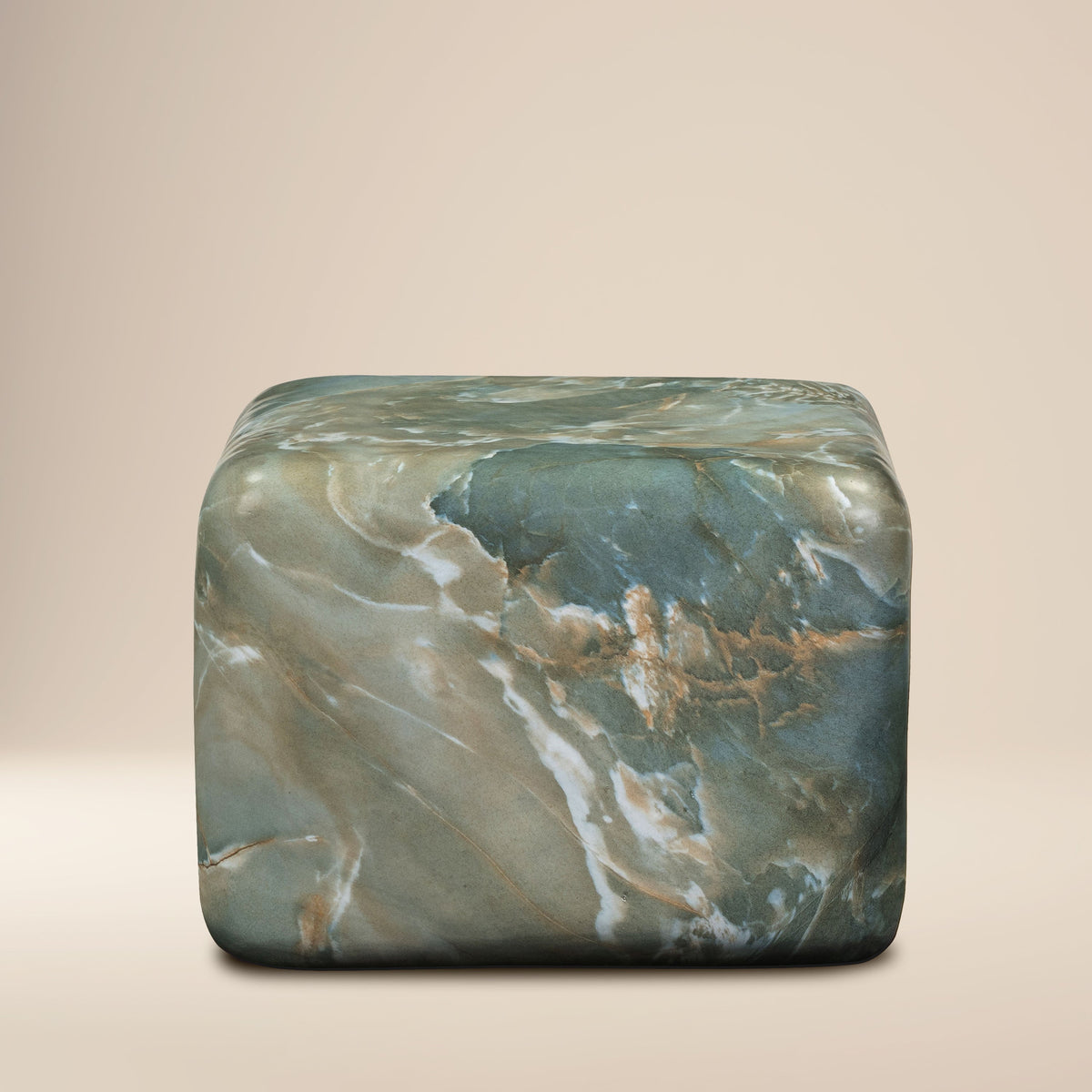 W&F Collection | Quadra 22.25" Side Table (Jade Green)