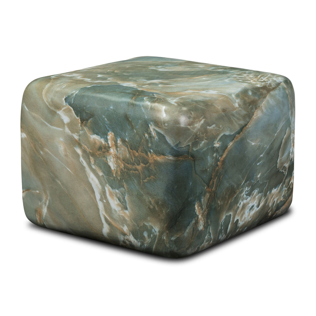 W&F Collection | Quadra 22.25" Side Table (Jade Green)