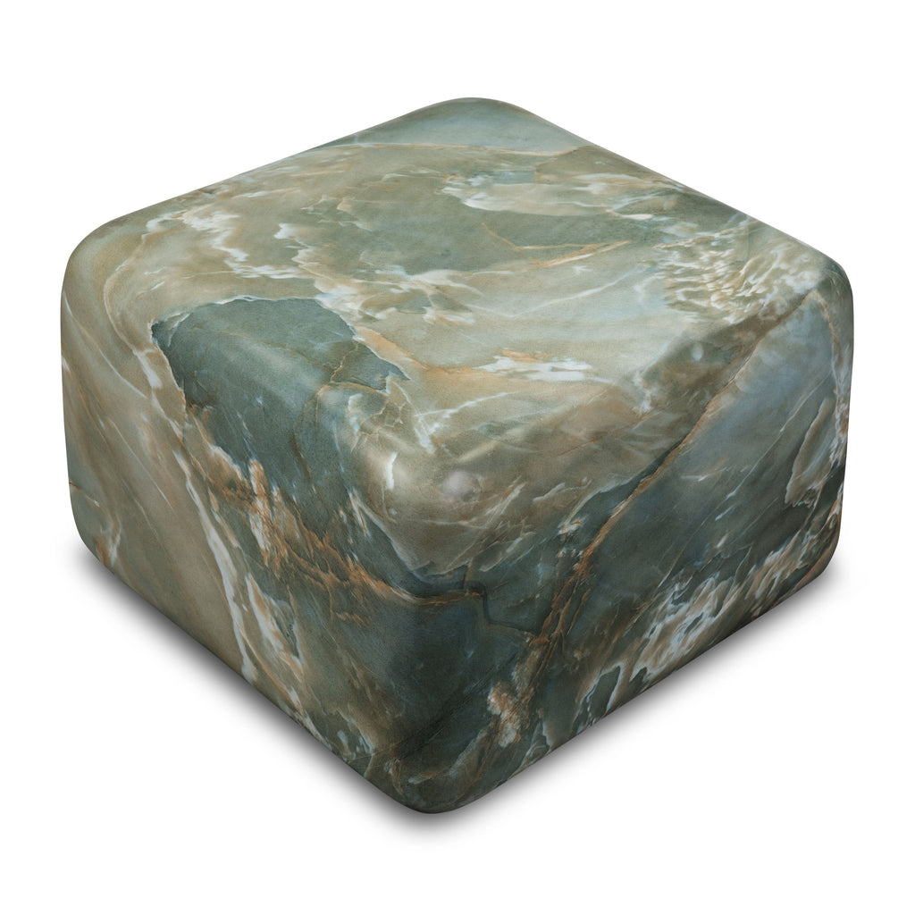 W&F Collection | Quadra 22.25" Side Table (Jade Green)
