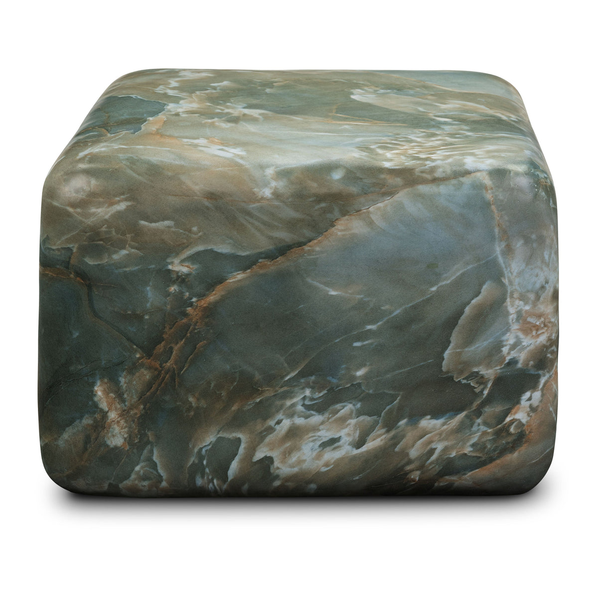 W&F Collection | Quadra 22.25" Side Table (Jade Green)