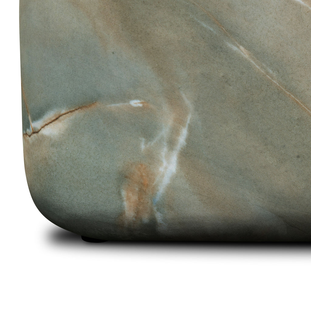 W&F Collection | Quadra 22.25" Side Table (Jade Green)