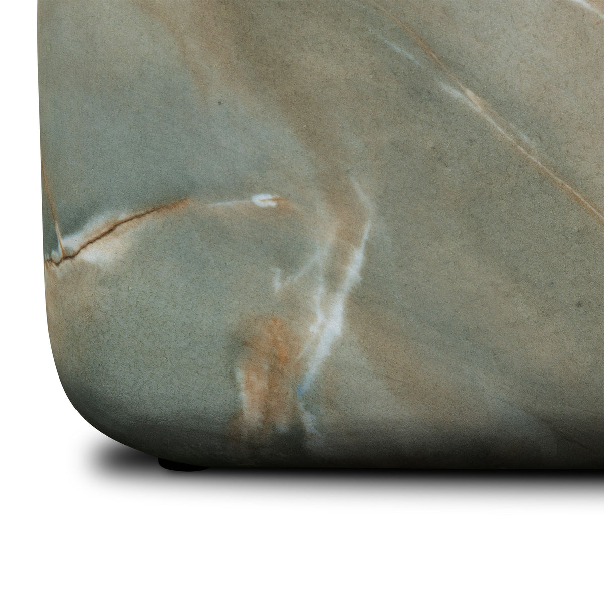 W&F Collection | Quadra 22.25" Side Table (Jade Green)